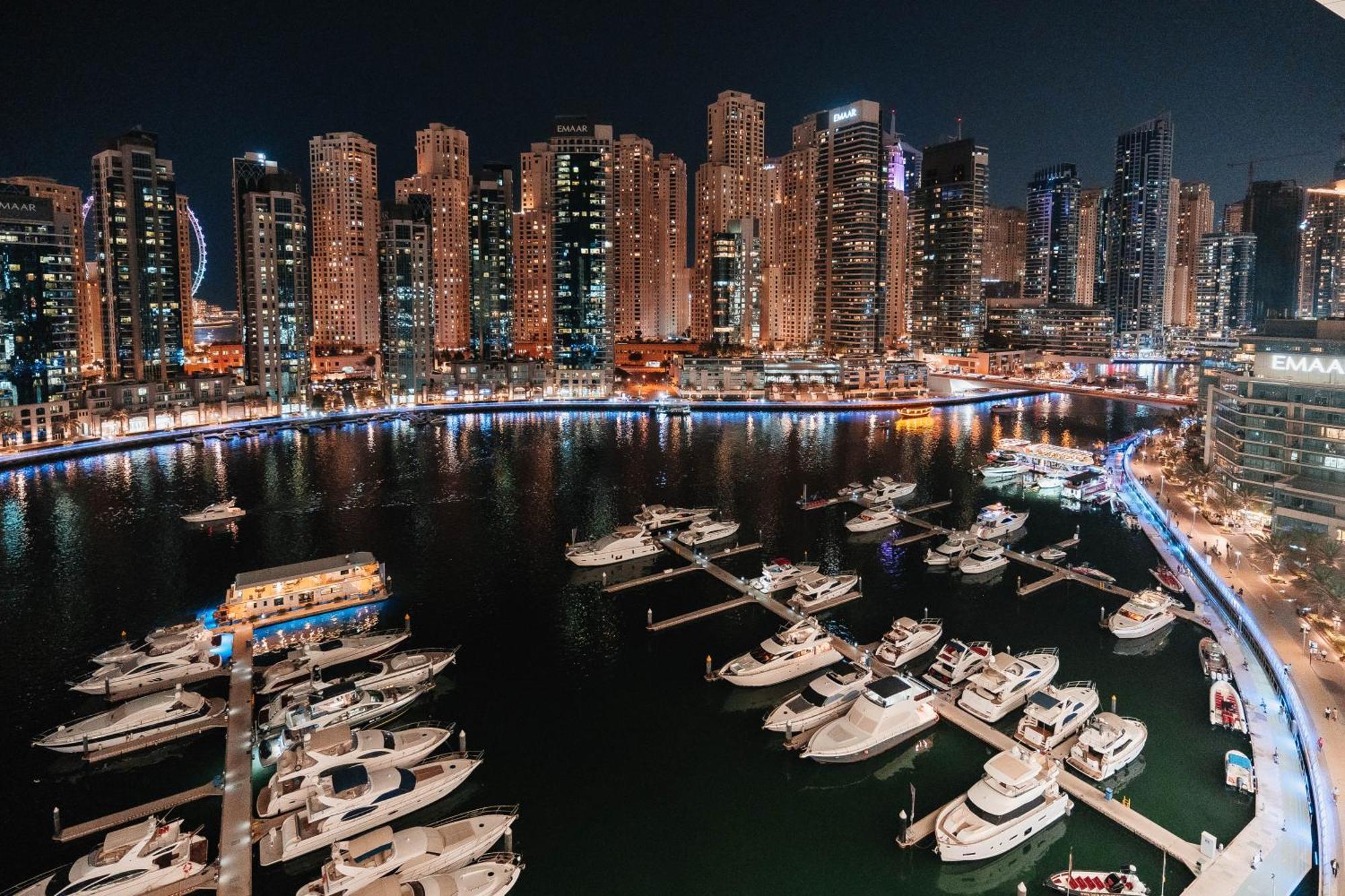 Vida Dubai Marina & Yacht Club , Hotel And Residences , Luxurious 2Br מראה חיצוני תמונה